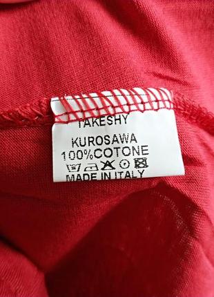 Женская приталенная футболка хлопок takeshy kurosawa5 фото