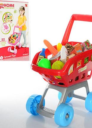 Тележка с продуктами 668