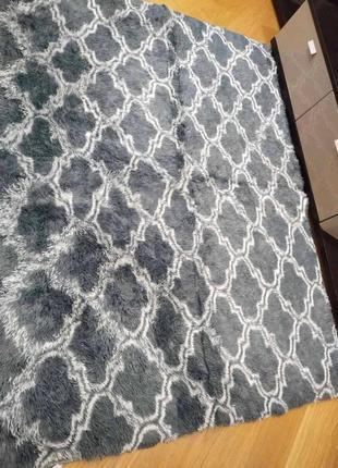 Килимок килим килим килимове покриття доріжка 150.200 200.240 килимок травичка пухнастий килим3 фото