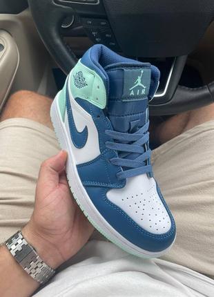 Nike air jordan 1 high, жіночі кросівки найк джордан, кроссовки женские высокие джордан 110 фото