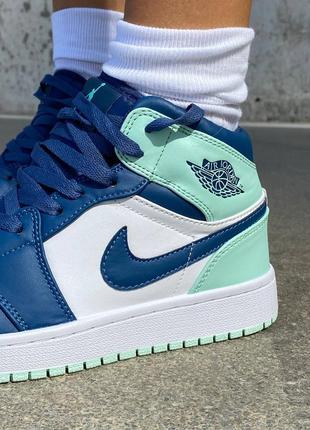 Nike air jordan 1 high, жіночі кросівки найк джордан, кроссовки женские высокие джордан 13 фото