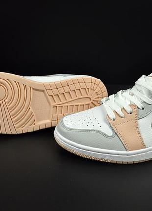 Женские кроссовки пудра найк кросівки nike air jordan2 фото