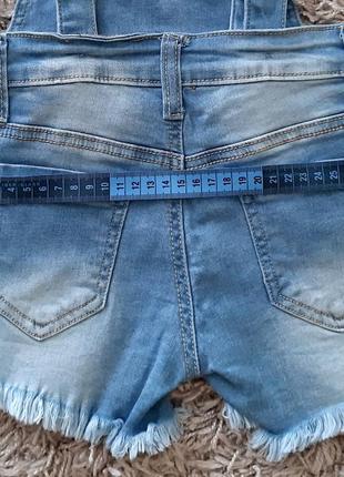 Стильний джинсовий комбінезон fashion 110-116 розміру.9 фото