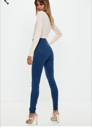 Джинси висока талія missguided super stretch2 фото