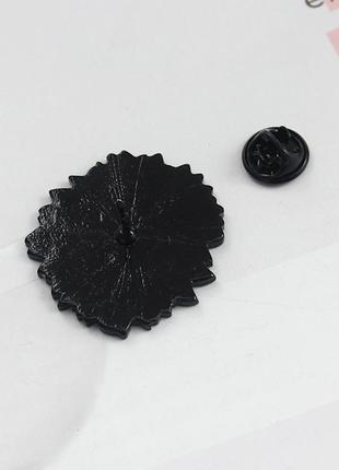 Емальована брошка значок пін квітка соняшник brgv1127934 фото