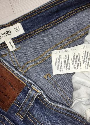 Брендові жіночі джинси стрейч скини фирменные женские стрейчевые джинсы mango 🥭 оригинал3 фото