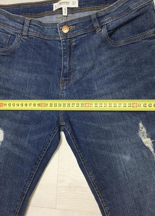 Брендові жіночі джинси стрейч скини фирменные женские стрейчевые джинсы mango 🥭 оригинал9 фото