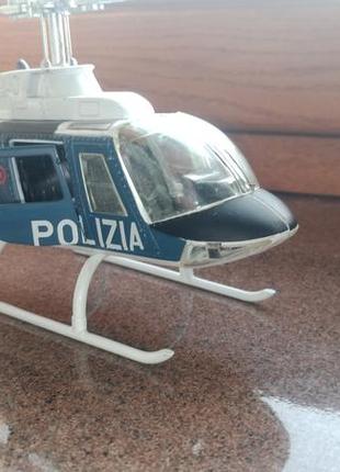 Металева модель гелікоптера 1:43 як нове