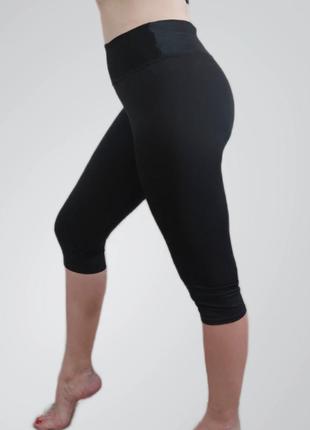 Капрі бавовна розміри від s до 3xl black