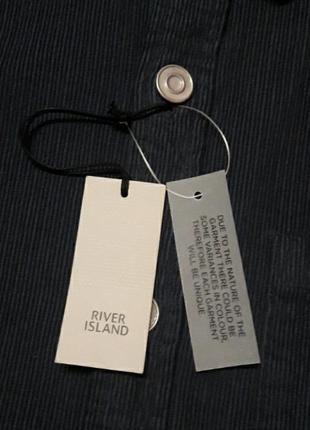 Брендова нова чоловіча сорочка в мікровельвет р. m від river island 100% бавовна4 фото