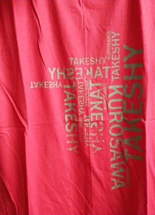 Женская футболка  хлопок takeshy kurosawa3 фото