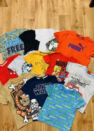 Футболка на мальчика 1 2 3 4 года 5 6 7 8 9 10 лет