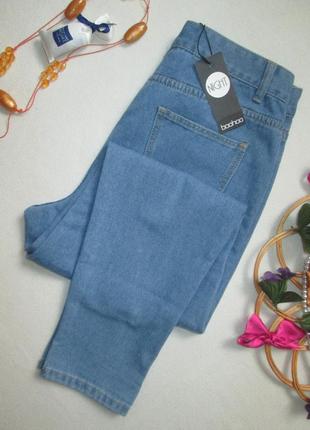 Шикарные джинсы мом с рваностями высокая посадка boohoo 🍁🌹🍁6 фото