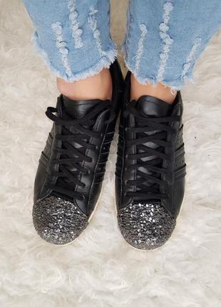 Adidas originals superstar 80s 3d metal toe "core black" bb20333 фото