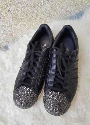 Adidas originals superstar 80s 3d metal toe "core black" bb20335 фото