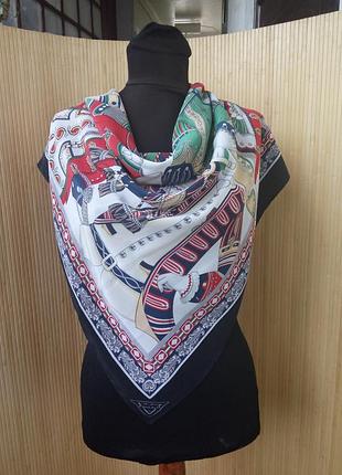 Шелковый подписной платок италия