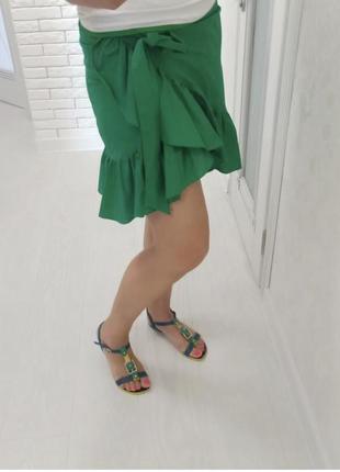 Спідниця коротка з бантом