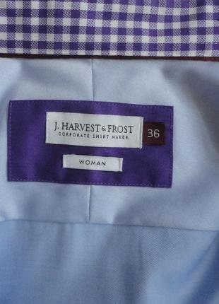 Супер брендовая рубашка блуза блузка хлопок j harvest frost5 фото