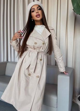 Плащ тренч