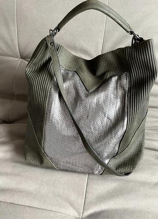 Женская новая стильная сумка шоппер lookat1 фото