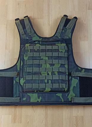 Плитоноска под броник большая. сверхкачество по стандартам нато! максимальное качество! цвет: зелены