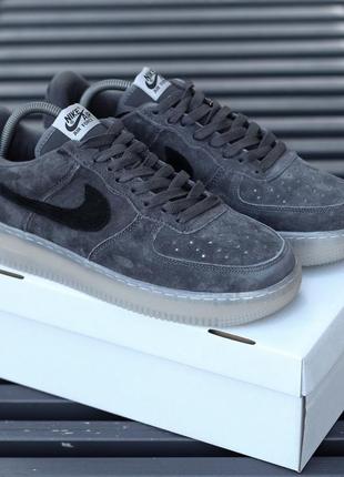 Кросівки чоловічі nike air force lou luxury suede/кроссовки мужские найк аир форс