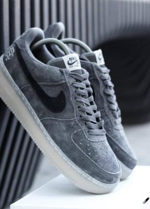 Кросівки чоловічі nike air force lou luxury suede/кросівки чоловічі найк аір форс