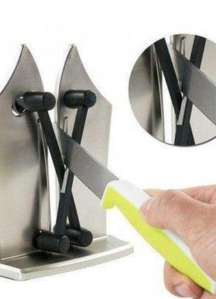 Точилка для заточування кухонних ножів bavarian edge knife sharpener ножеточка ручна1 фото