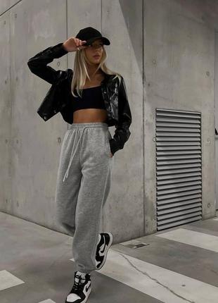 Спортивні штани 🖤 джоггеры на високій посадці ;