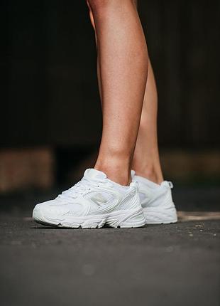 Кроссовки new balance 530 белые , нью баланс 530 білі