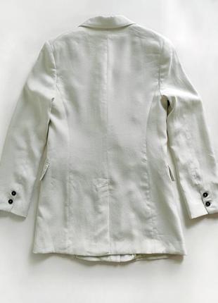 Удлиненный двубортный пиджак жакет mango8 фото