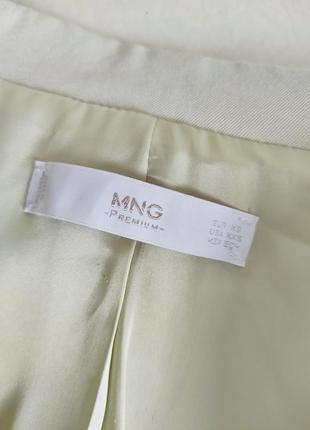 Удлиненный двубортный пиджак жакет mango10 фото