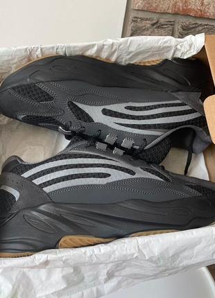 Adidas yeezy boost 700 grey женские кроссовки адидас изи буст 700 серые8 фото