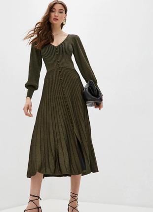 Платье herve leger зелена
