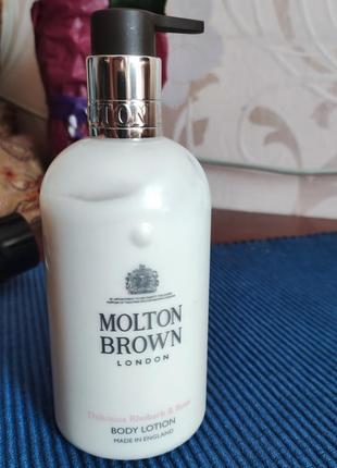 Molton brown delicious rhubarb & rose body lotion1 фото