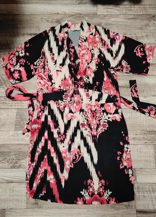 Легесенька приємна сукня в стилі кімоно плаття міді жіночий одяг2 фото