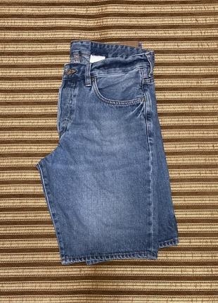 Джинсовые шорты h&m shorts синие/голубые zara/levi’s