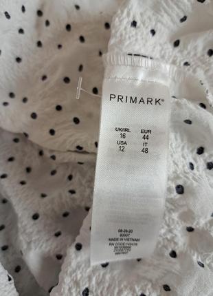 Брендова об'ємна дуже мила сукня жатої тканини primark🤍🖤6 фото