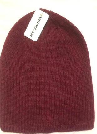 Шапка з ангорою accessoires 4