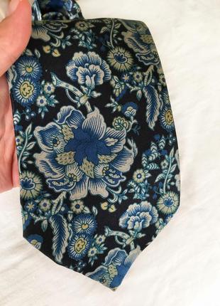 Шовкова краватка в кольорах, шовкова краватка в квітах1 фото