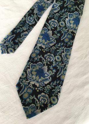 Шовкова краватка в кольорах, шовкова краватка в квітах2 фото