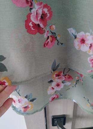 Блуза з квітковим принтом6 фото