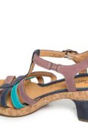 Женские кожаные сандалии босоножки gabor 37.5-38 р. (5.5)2 фото