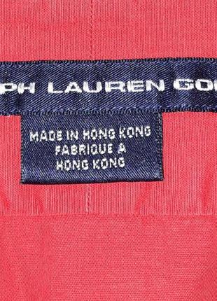 Винтажная женская рубашка с коротким рукавом ralph lauren golf vintage8 фото