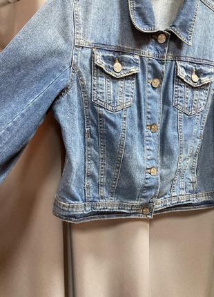 Стильная джинсовая курточка от c&a👌3 фото