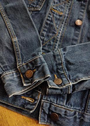 Джинсовка, джинсова куртка, джинсовий піджак wrangler authentic western6 фото