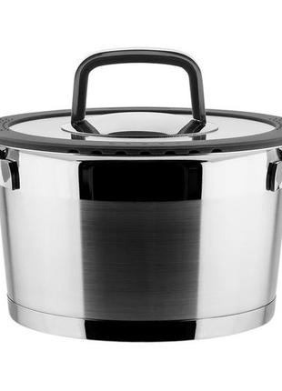 Кастрюля с крышкой vinzer moderno 18 см 2.3 л (50072)