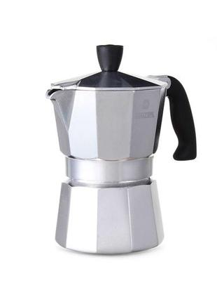 Кофеварка гейзерная vinzer moka espresso 3 чашки по 50 мл [89385]