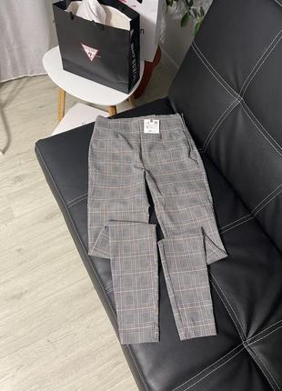 Штани лосіни в клітинку