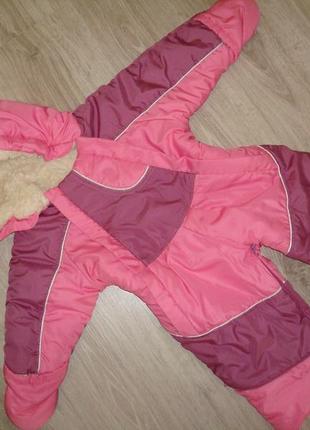 Комбинезон на овчине, размер 80